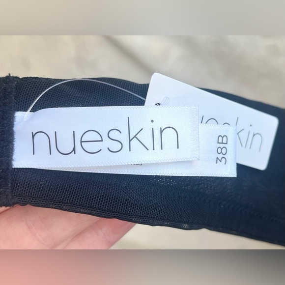 Nueskin (NWT) 38 B black mesh bra Retail $29.95 - clothes - Picture 8 of 13